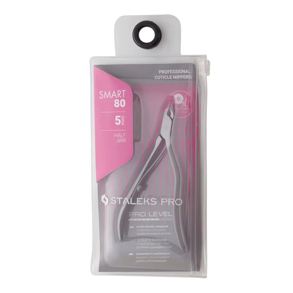STALEKS PRO Cuticle Nippers - SMART 80/5 (5mm edge)