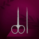 STALEKS PRO Cuticle Scissors, EXCLUSIVE 23/2m (BLADE 21 MM) "Magnolia"