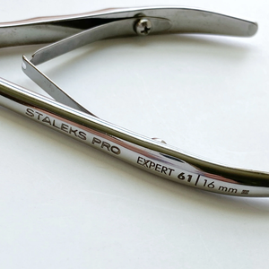 STALEKS PRO Pedicure Nippers - EXPERT 61/16 for Ingrown Nails (16mm edge)