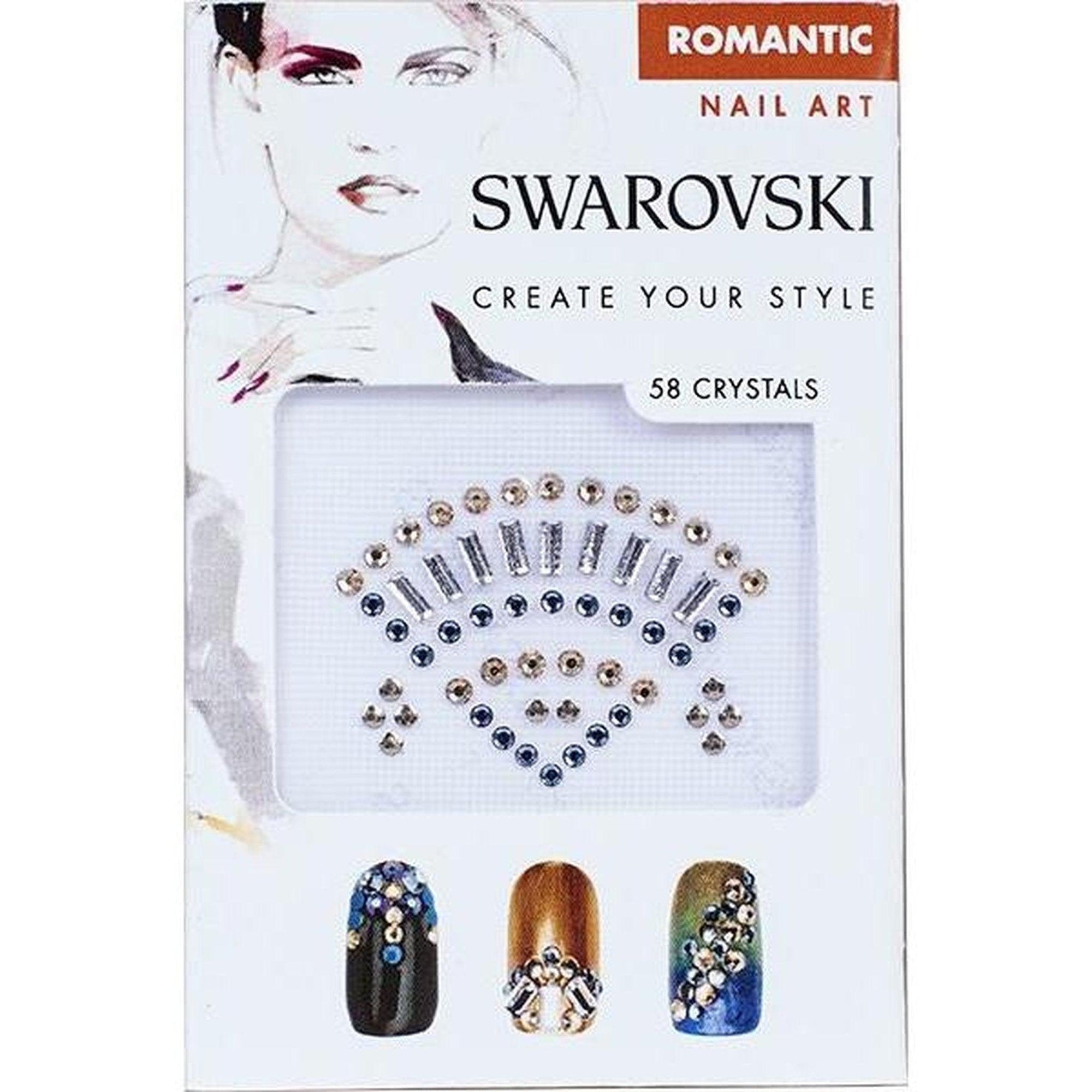 SWAROVSKI NAIL ART CRYSTAL TRANSFERS - ROMANTIC SET 1