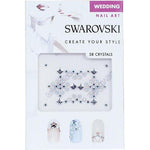 SWAROVSKI NAIL ART CRYSTAL TRANSFERS - WEDDING SET 1