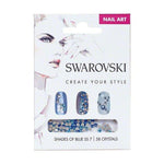 SWAROVSKI NAIL ART LOOSE CRYSTALS - BLUE SS7