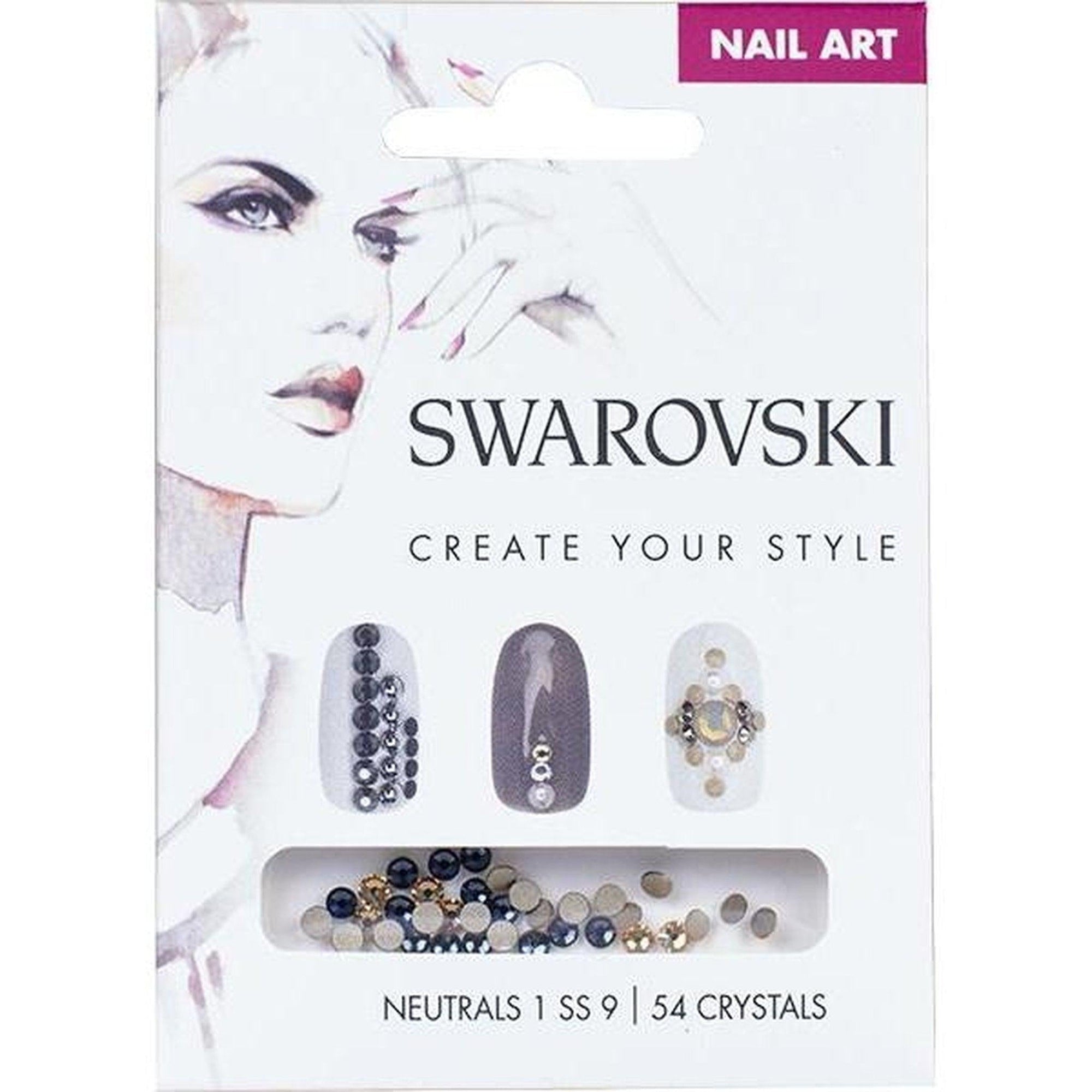 SWAROVSKI NAIL ART LOOSE CRYSTALS - NEUTRAL 1 SS9-Gel Essentialz