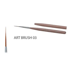 Akzentz Premium Oval Kolinsky Brush #111 - Gel Essentialz