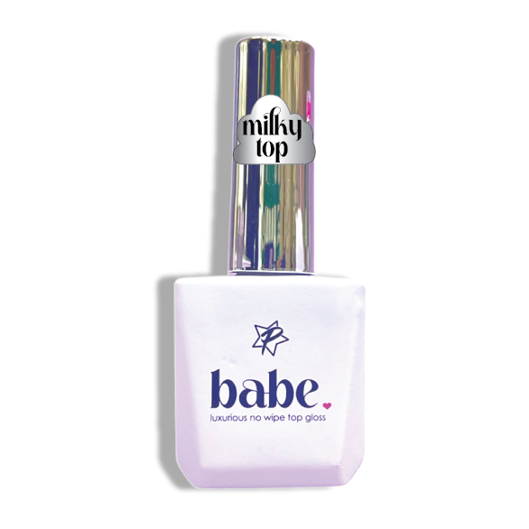 Babe Gel - No Wipe MILKY Top Gloss