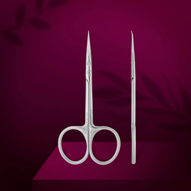 STALEKS PRO Cuticle Scissors "Magnolia” - EXCLUSIVE 23/1m  (21mm Blade)