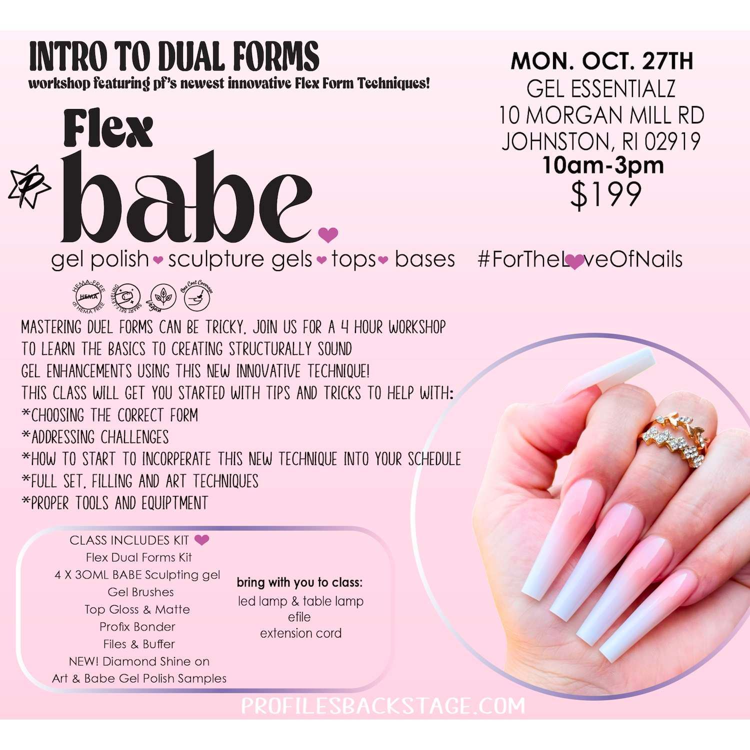 Profiles Intro To Dual Forms Class - RI Monday October 27, 2025