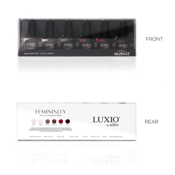 Vendor] Luxio® Femininity Collectors Edition Pre-Pack Kit LUX-GEL