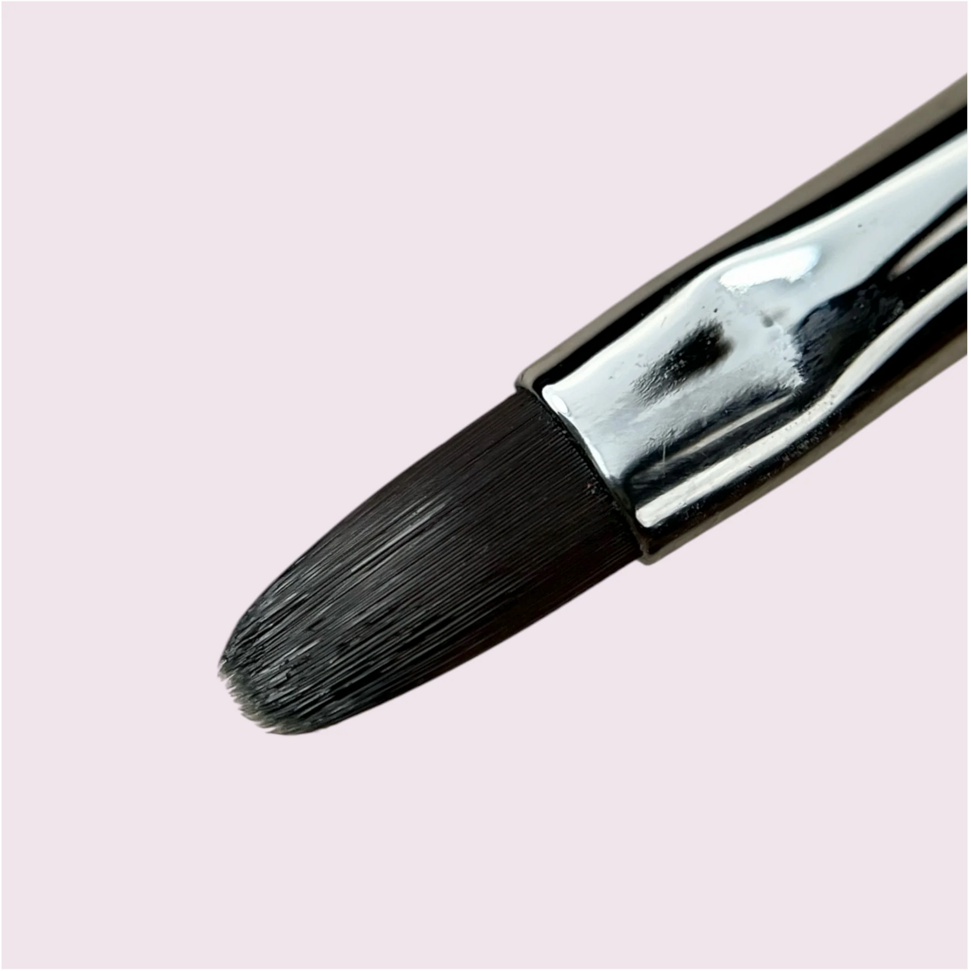 NMD Dual Brush - 9mm Detailer & Oval 4 Flat (Purple Ombre Handle)