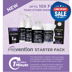 PREvention One-Step Disinfectant Starter Kit-BASICS, Prep Products-Gel Essentialz-Gel Essentialz