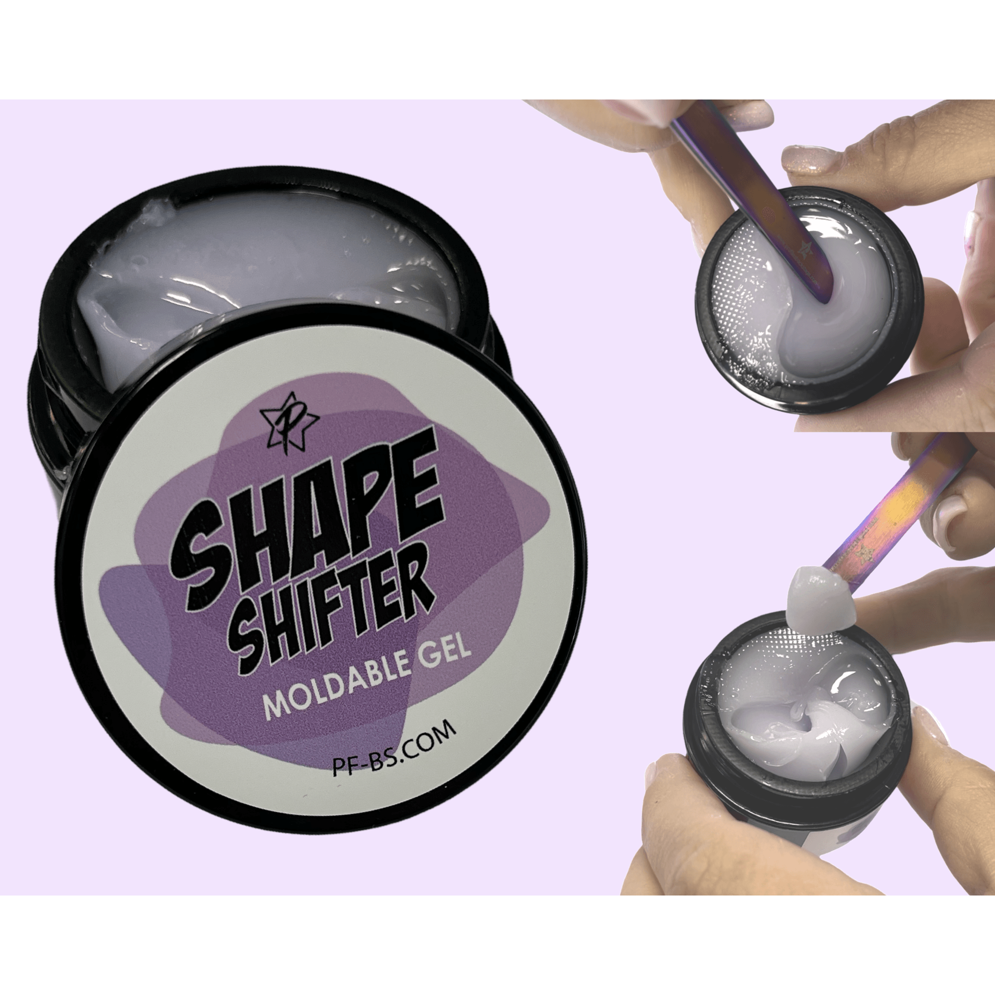Vendor] Shape Shifter 3D Molding Gel PF-SS3D-MW | Gel Essentialz