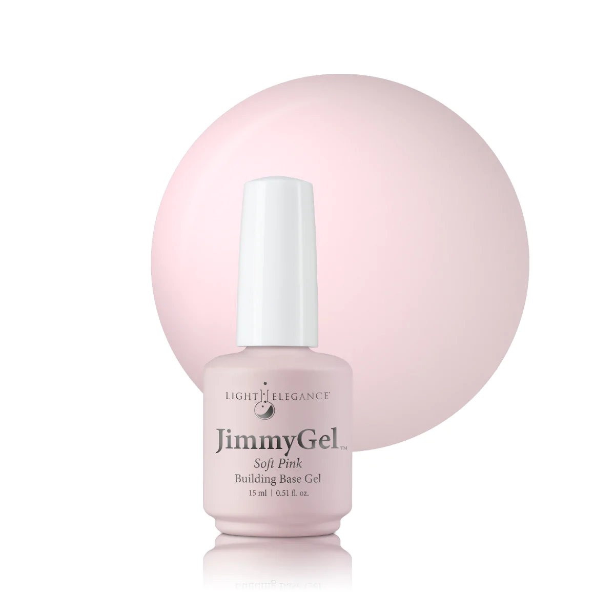 Soft Pink JimmyGel Soak-off Building Base, 15 ml