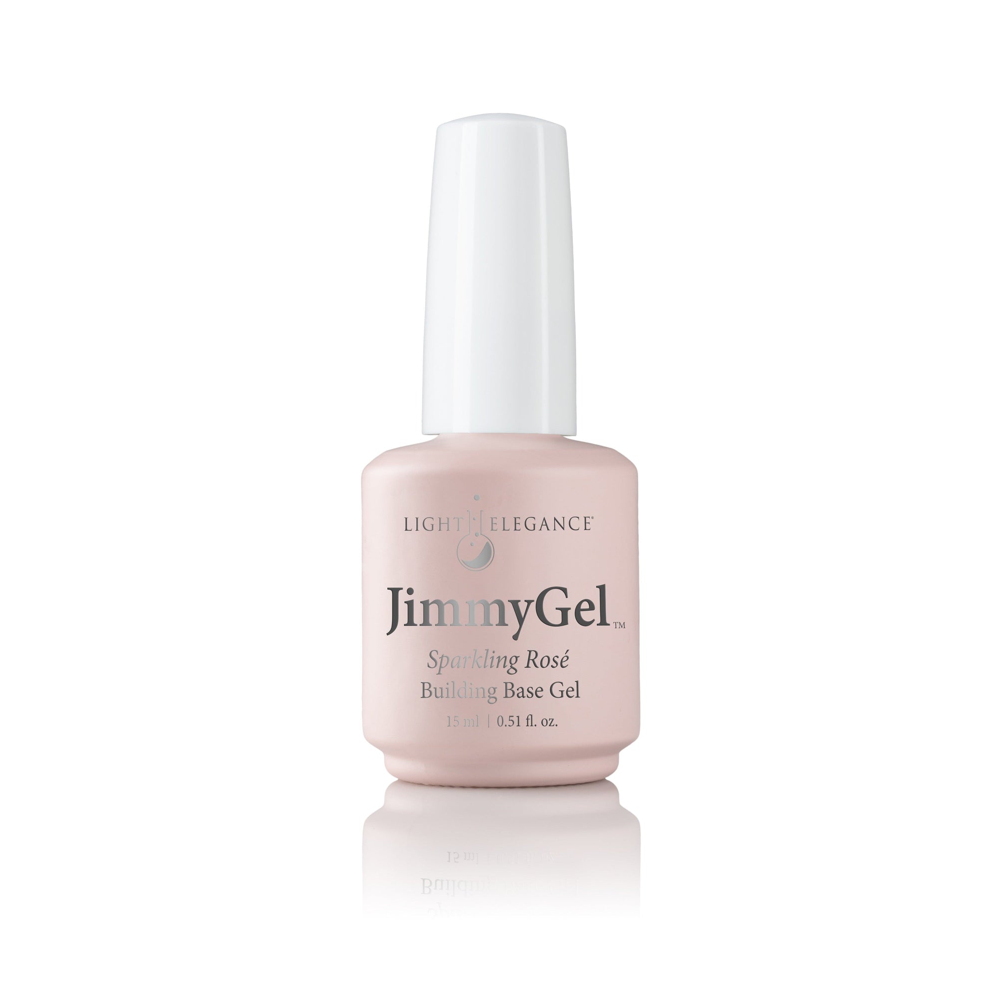 Sparkling Rosé JimmyGel, Soak-off Building Base, 15 ml