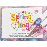 Spring Fling - 10pc Transfer Foil Set