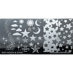 Sun Moon & Stars Pf Stamping Plate 029