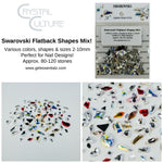 Swarovski Assorted Flatback Shapes Mix! 5