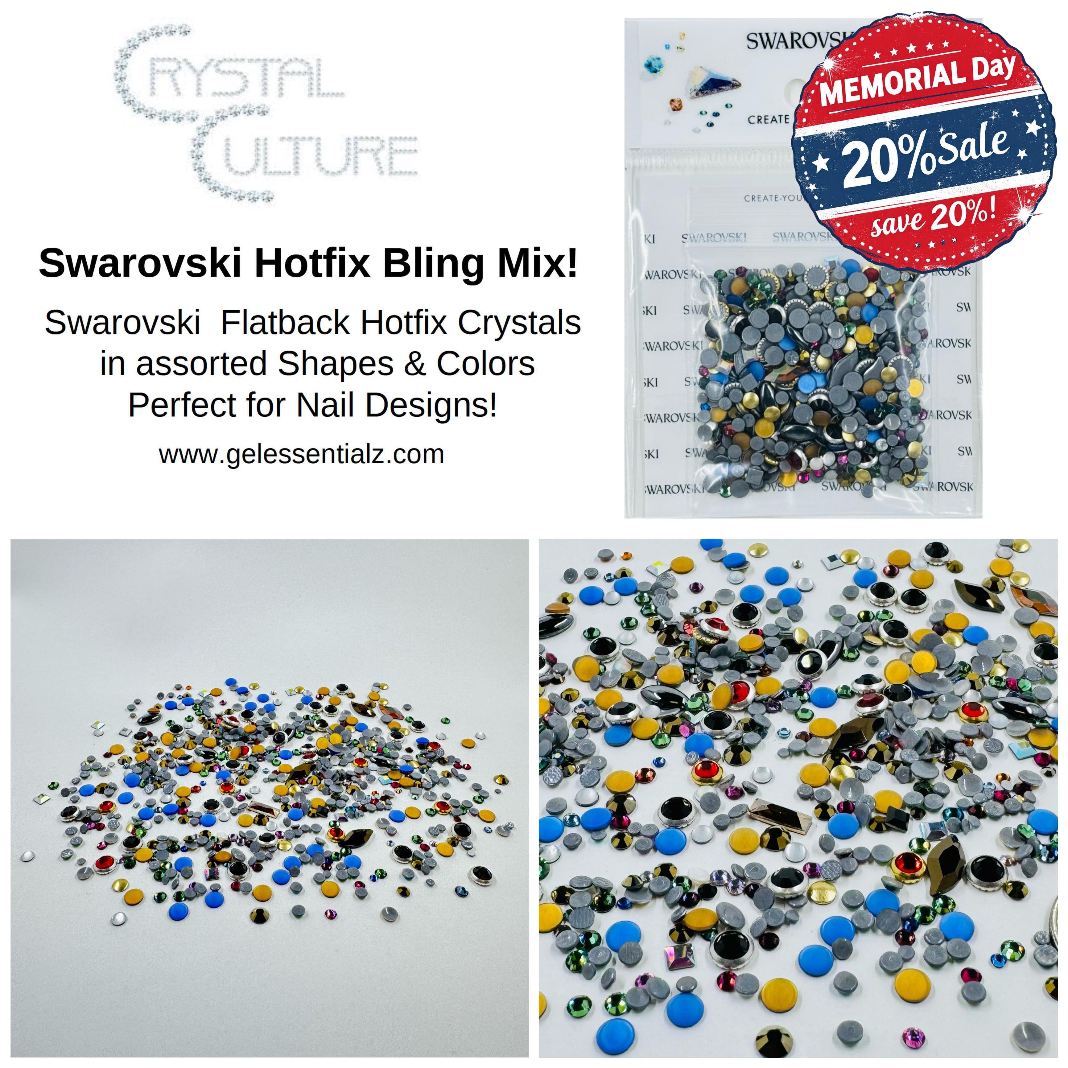 Vendor] Swarovski Assorted Hotfix Mix! 6 SW-HF-MIX-6 | Gel Essentialz