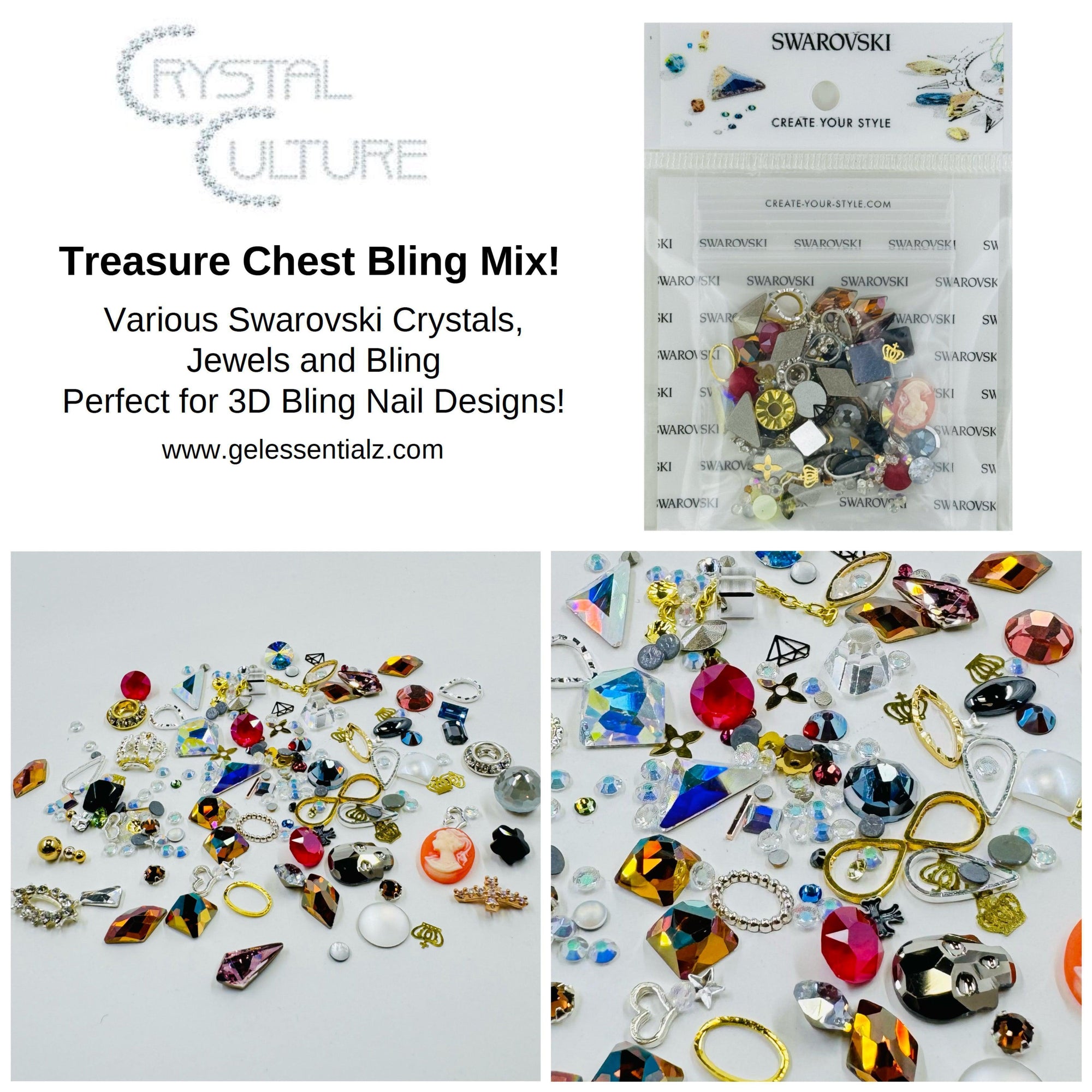 Swarovski Assorted Treasure Chest Mix 3