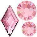 Swarovski Diamond Mix Pack - Light Rose (AB) - Gel Essentialz