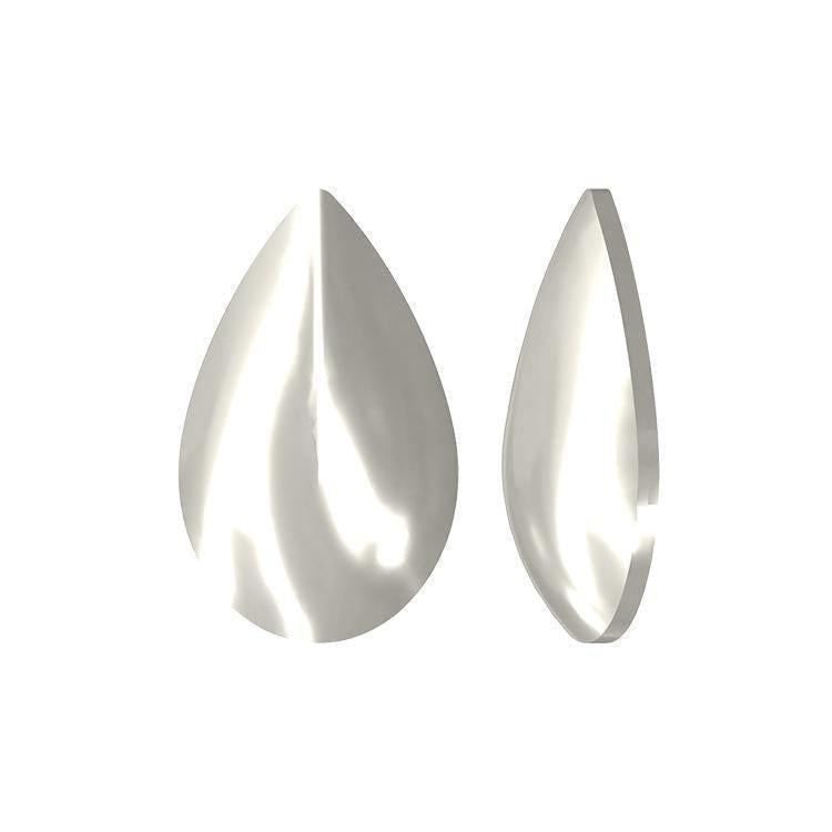 Swarovski Drop Cabochon 2308/4 - Crystal White Pearl