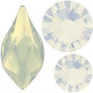 Swarovski Flame Mix Pack - White Opal - Gel Essentialz