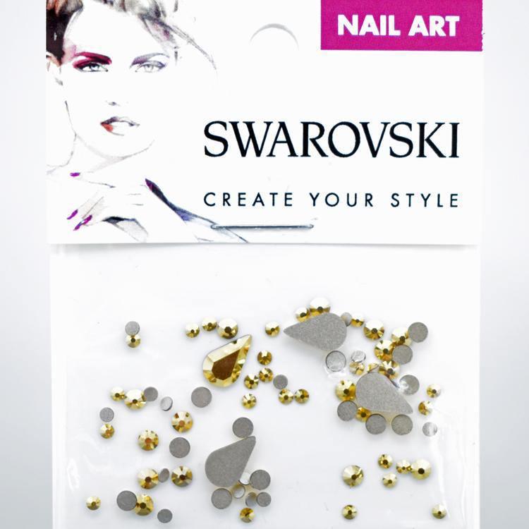 Swarovski Pear Mix Pack - Aurum - Gel Essentialz