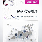 Swarovski Pear Mix Pack - Crystal - Gel Essentialz