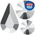 Swarovski Pear Mix Pack - Light Chrome