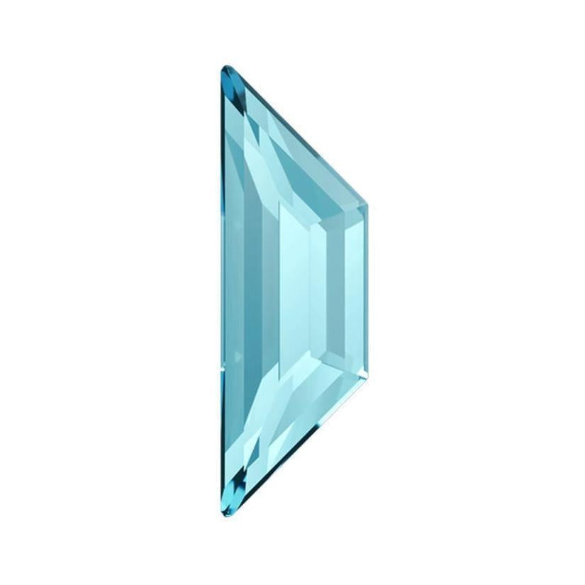 TRAPEZE FLAT BACK - AQUAMARINE