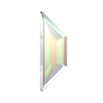 TRAPEZE FLAT BACK - CRYSTAL AB