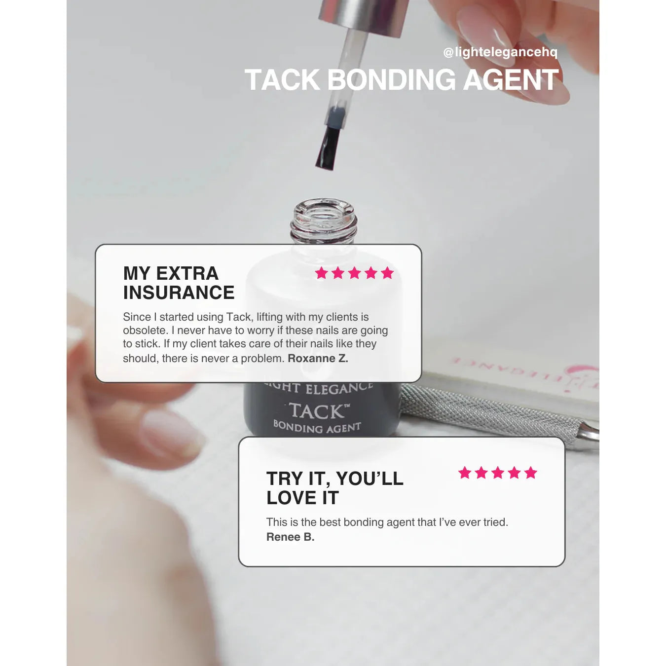 Tack UV/LED Bonding Agent