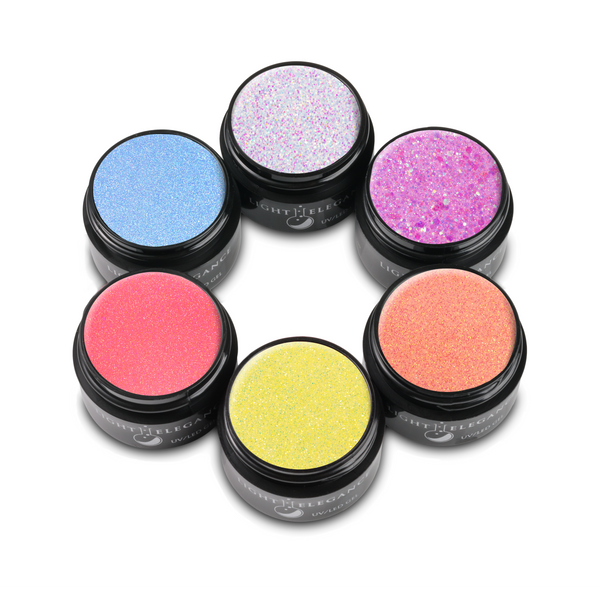RG スパークルジェルパック Vendor] The Candy Shop Collection, GLITTER GEL PACK: 17 ml (D