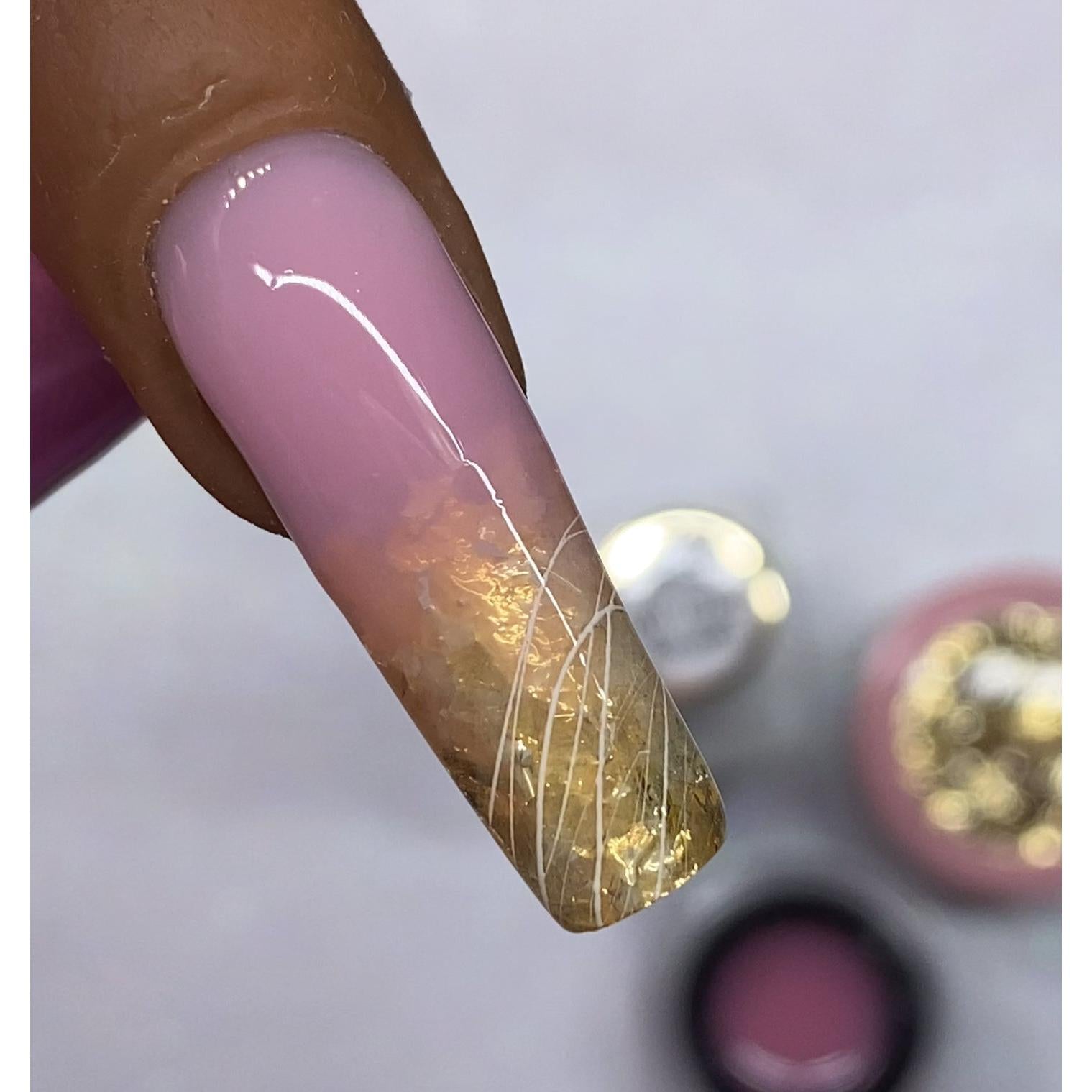 RI-  Chrome Flakes Gold