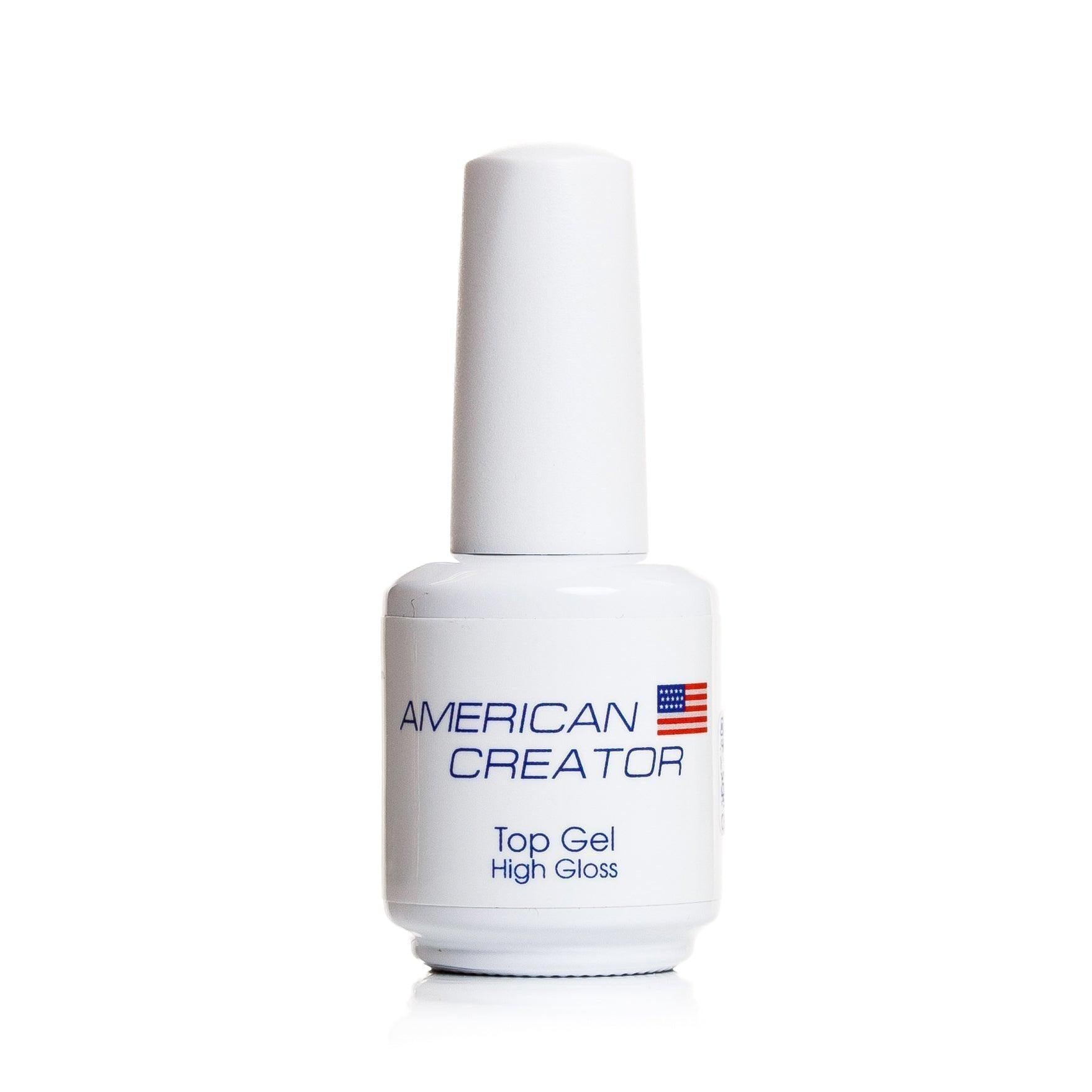 American Creator Top Gel High Gloss (non wipe, flexible)-Top Gels-American Creator-Gel Essentialz