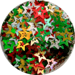 Tree Topper Glitter Mix