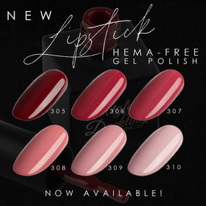 UD Gel Polish - Lipstick 6pc Collection 305-310