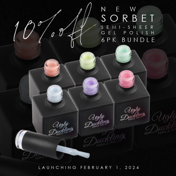 UD Gel Polish - Sorbet 6pc Collection 275-280