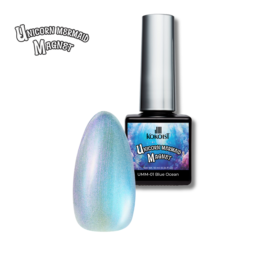 K- Unicorn Mermaid Magnet UMM-01 Blue Ocean