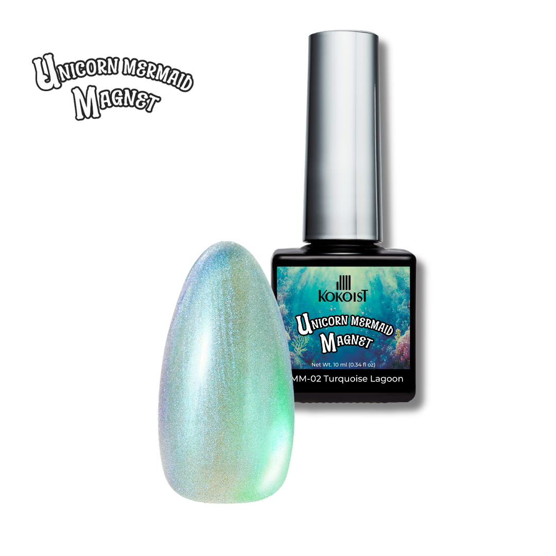 K- Unicorn Mermaid Magnet UMM-02 Turquoise Lagoon