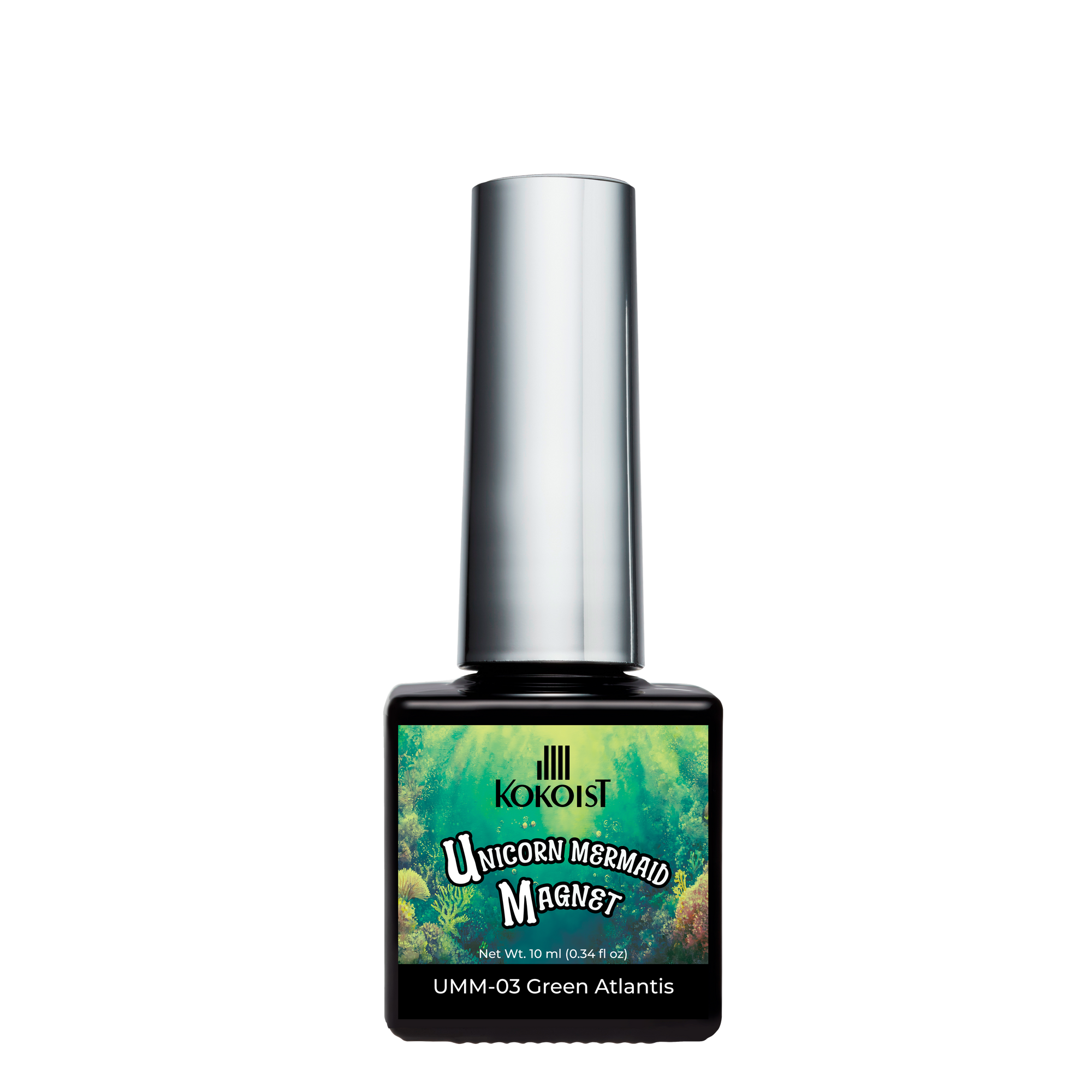 K- Unicorn Mermaid Magnet UMM-03 Green Atlantis