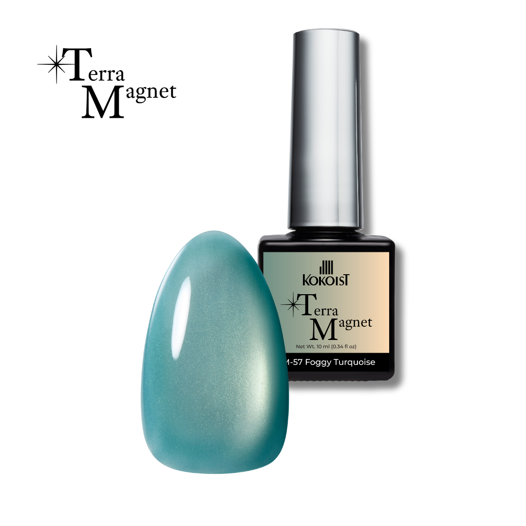 K- Terra Magnet TM-57 Foggy Turquoise-Magnetic-Kokoist-Gel Essentialz