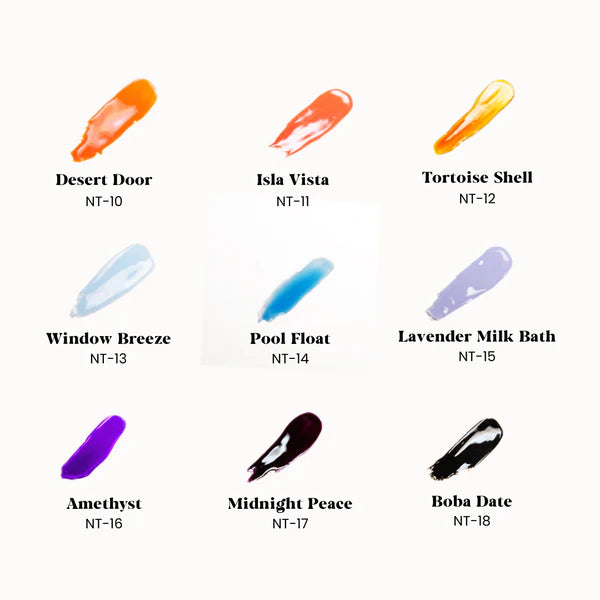 Nail Thoughts Color Gel Collection - Vol. 1 (NT01 - NT18)