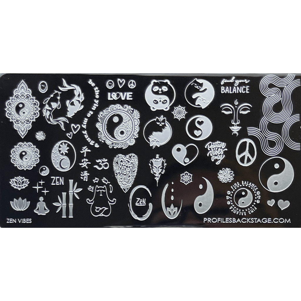 Zen Vibes Pf Stamping Plate 025