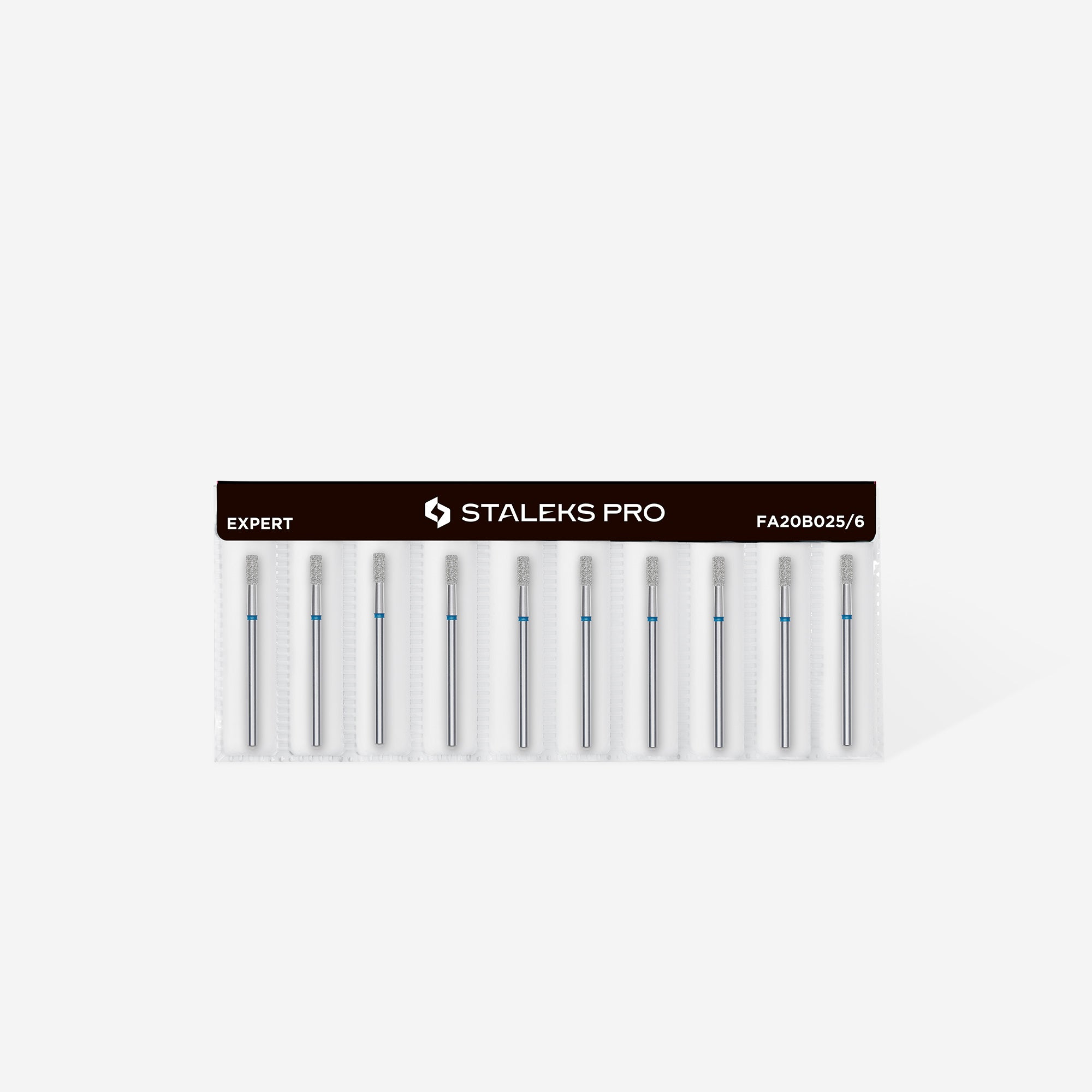 Staleks Diamond Bit - Cylinder Blue (M) 2.5 / 6mm (358)-Drill bit-STALEKS PRO-Gel Essentialz