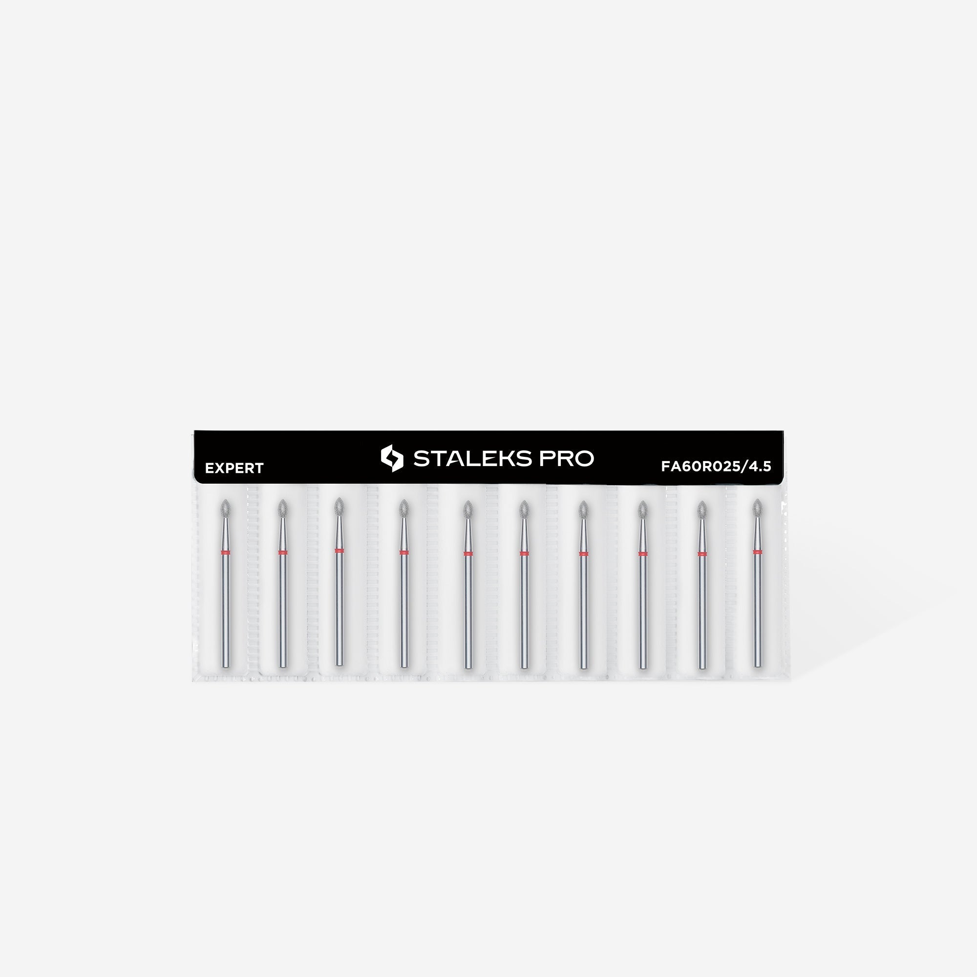 Staleks Diamond Bit - Pointed Bud Red (F)  2.5 / 4.5mm (412)