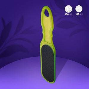 Plastic foot file - CLASSIC 10 TYPE 1 - 100/180 grit-Abrasives-STALEKS PRO-Gel Essentialz