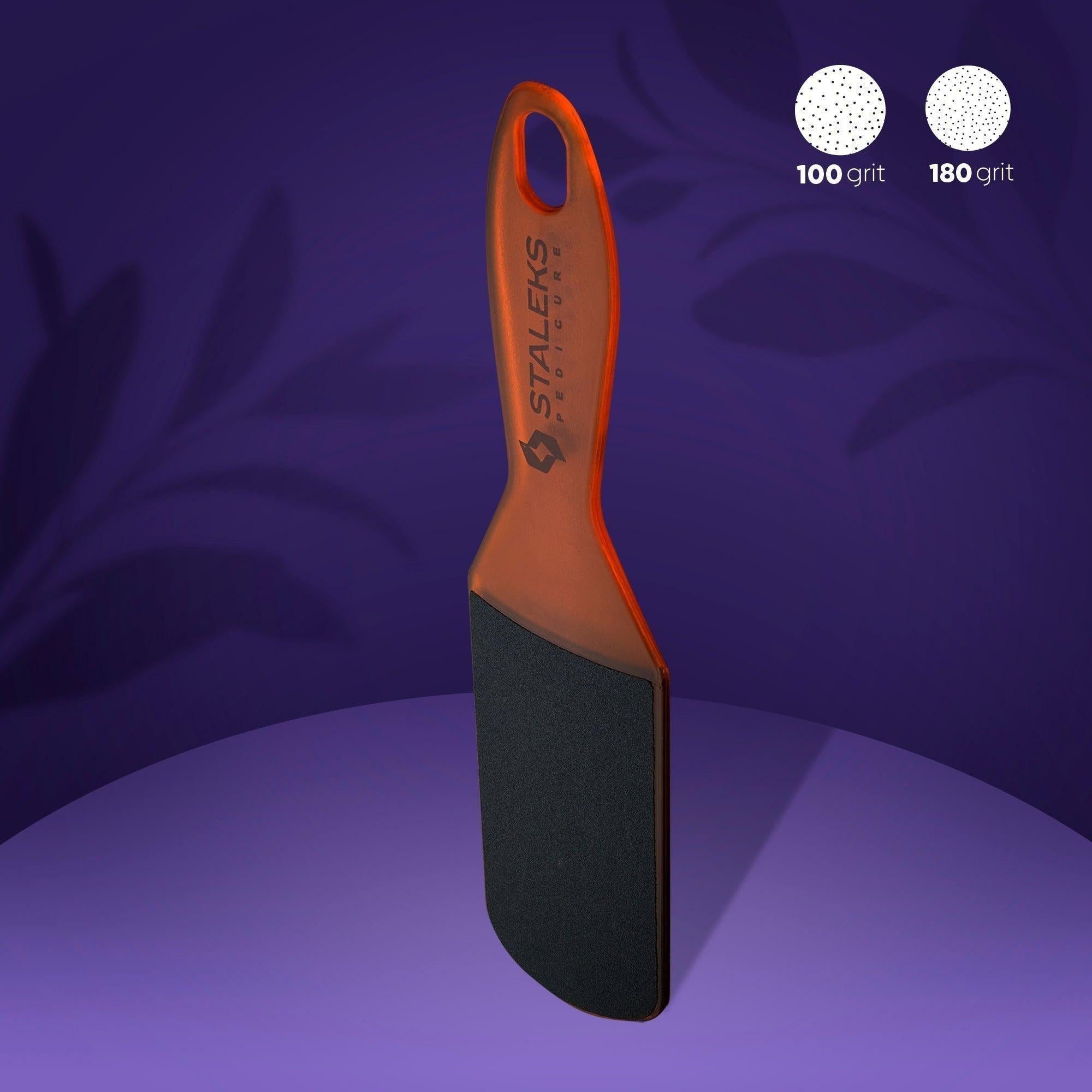Plastic foot file - EXPERT 10 TYPE 3 - 100/180 grit-Abrasives-STALEKS PRO-Gel Essentialz