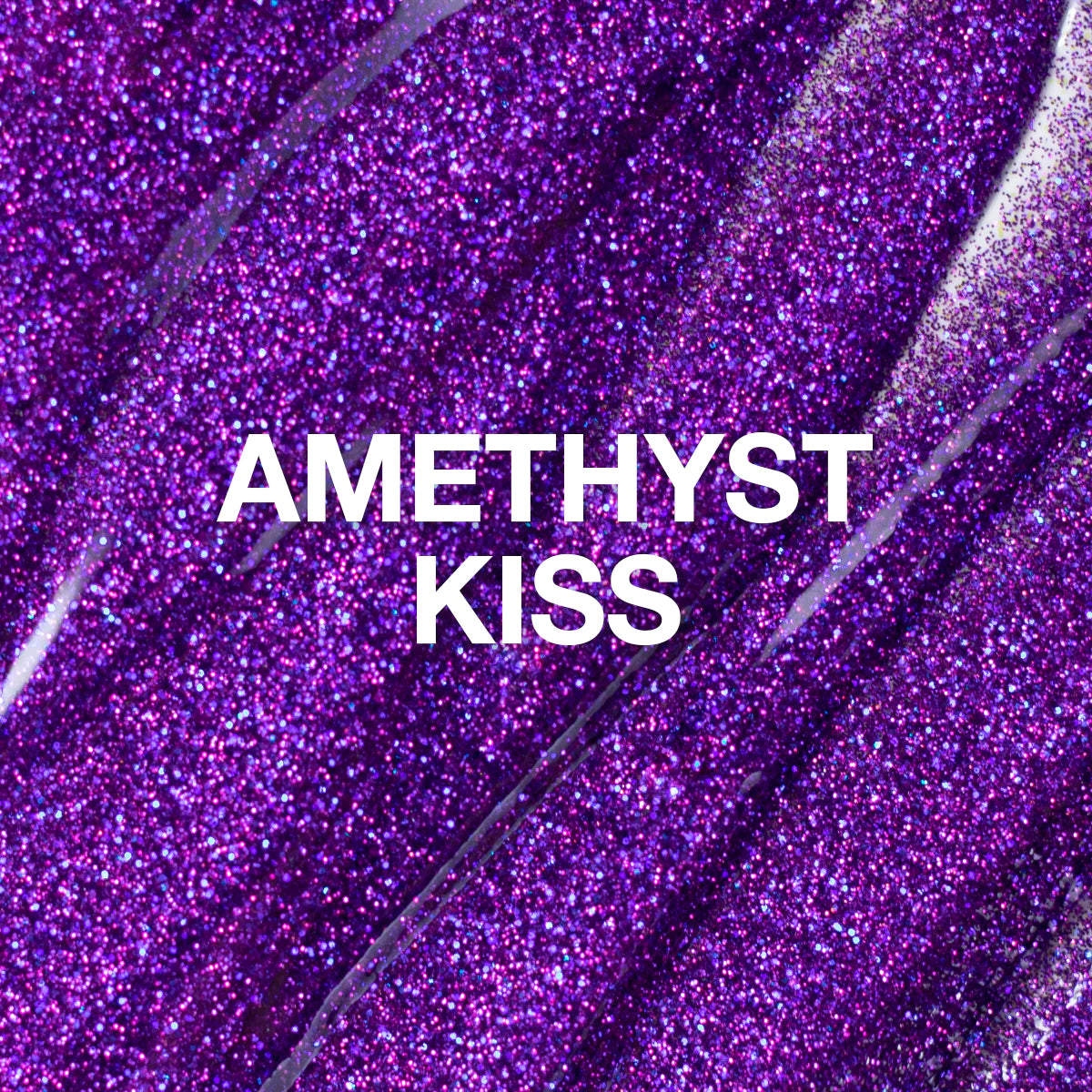 Amethyst Kiss, Glitter Gel, 10 ml