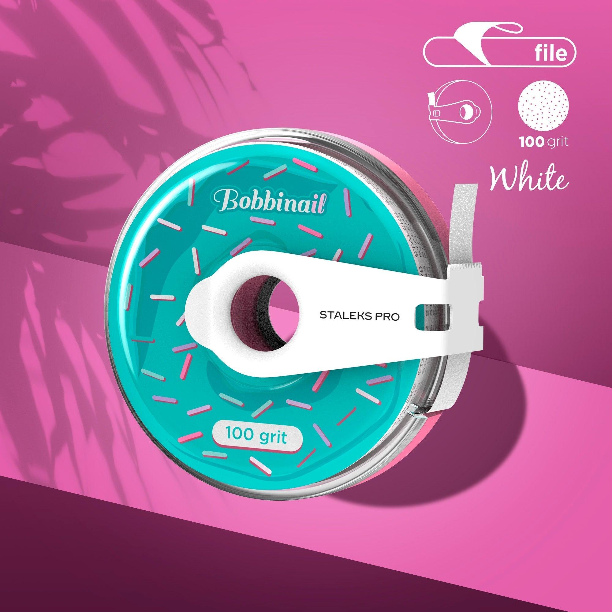 Disposable Bobbinail Adhesive File Tape EXPERT in a plastic case