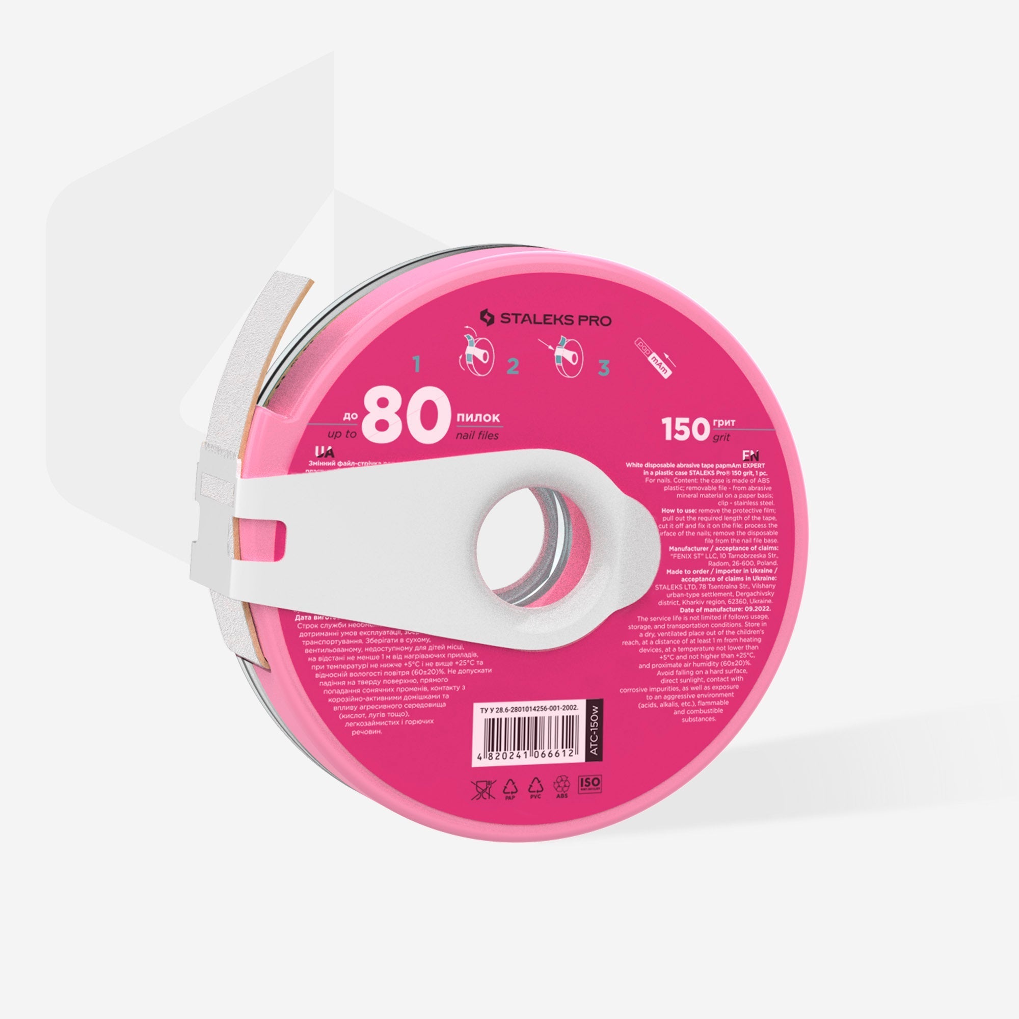 Disposable papmAm file tape EXPERT - in a plastic case